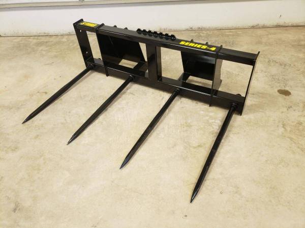 Skid Steer Buckets, Grapples, Bale Spears, Pallet Forks, Tree Pullers