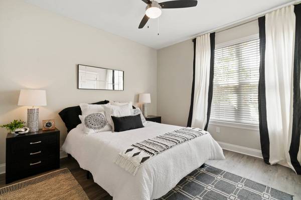 Courtyard View, Undermount Sinks, Subway Style Backsplash