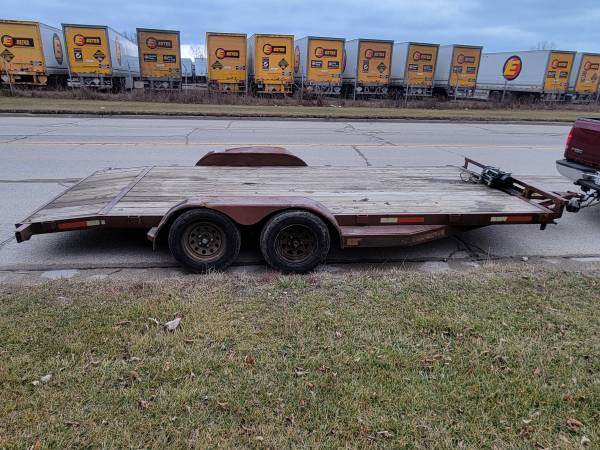 Car hauler trailer