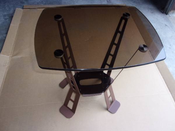 UNUSED Contemporary Glass End Tables | Italian Design | FREE SHIPPING!