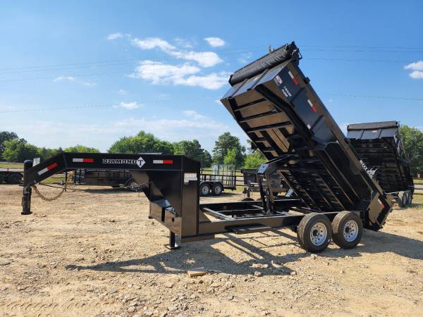 2022 Diamond T 83″ x 14′ Gooseneck Low Profile Dump w/24” Sides