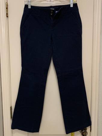 Girls Arizona Navy Pants Size 5 Short (2) Total