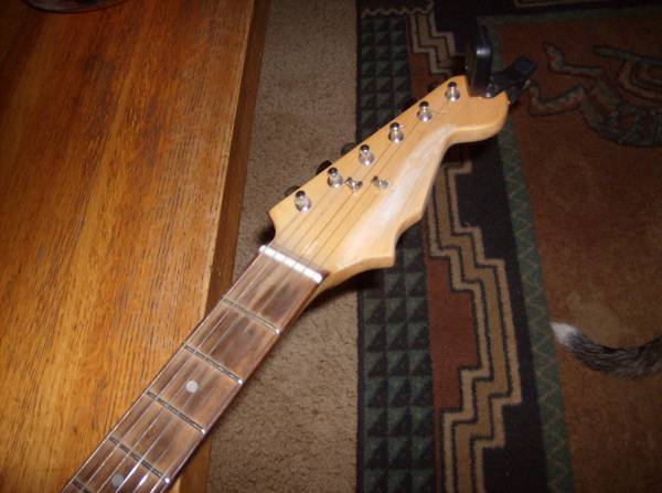 Strat heirloom custom guitar