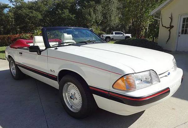 1989 FORD MUSTANG LX CONVERTIBLE