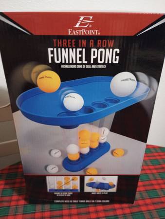 Funnel Pong Game Three in A Row Ping Ball