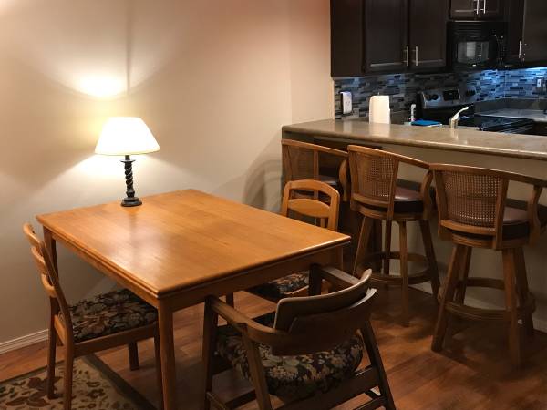 FURNISHED upscale top flr 2BR 1 BA CrowHill Condo, INCL UTILITIES