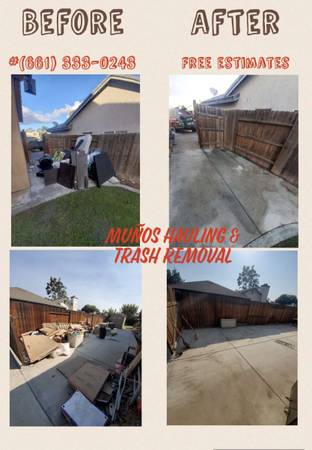 junk removal/ demo removal (661) 333 0243 Lic#172012