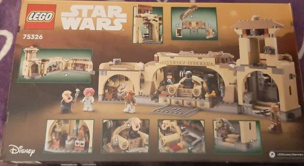 LEGO Star Wars Boba Fett’s Throne Room 75326 Building Toy Set