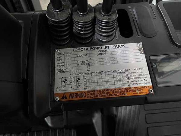 ??? 2013 TOYOTA 8FGCU25 FORKLIFT ???