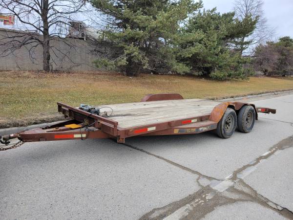 Car hauler trailer