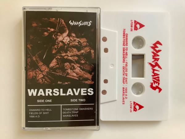 WARSLAVES Cassette Tape Tombstone Smashers Onward To Hell Death Metal