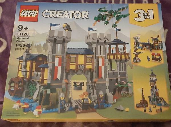 LEGO Creator 3 in 1 Medieval Castle 31120 Building Toy Set