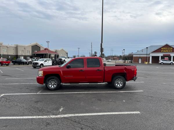 2007 Chevy Silverado, LT four-door Red