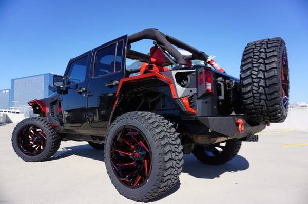 2015 Jeep Wrangler Unlimited 4 DOOR * WoOoW * Lifted * CUSTOM !! JK