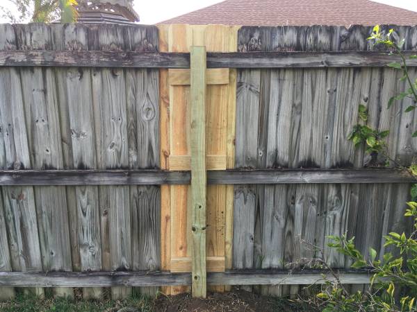 Wood Fence Repair