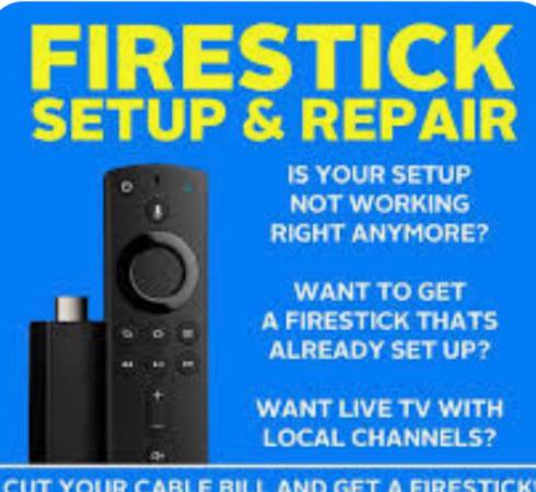 amazon firestick repair/setup