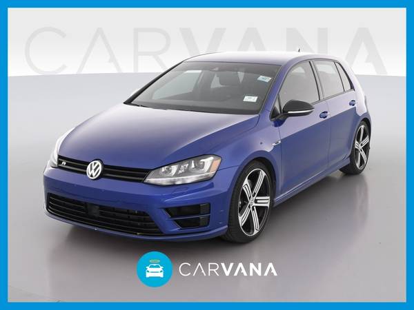 2016 VW Volkswagen Golf R Hatchback Sedan 4D sedan Blue – FINANCE