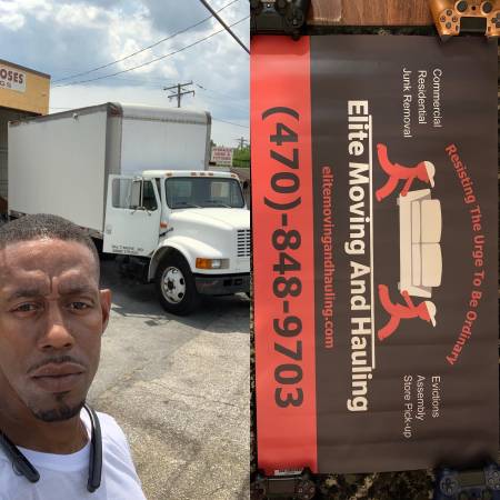 470-848-9703 BALTIMORES BEST. 20FT or 16 FT BOX TRUCK SAMEDAY BULK TRASH, MOVIN