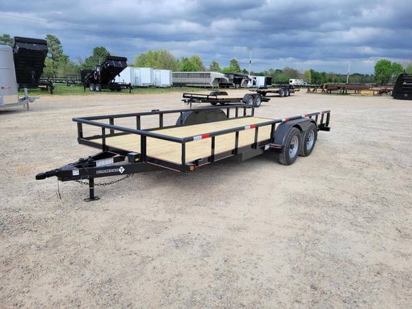 2022 Diamond T 83″ x 20′ Bumper Pull Heavy Utility Trailer