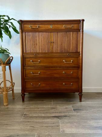 Solid Cherry Dresser Chest Nightstands by Kindel