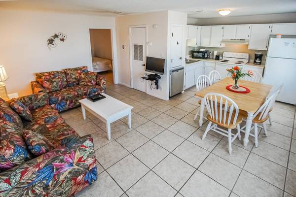 July 15 to 22, two bedroom, across the street from the beach