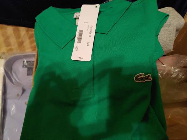 Lacoste polo shirts lots of different colors