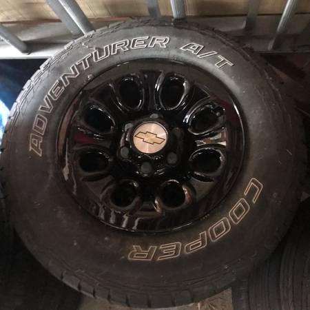 Chevy 1500 rims and tires