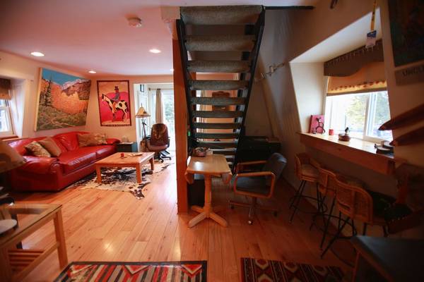 Newly remodeled, two-story, A-frame cabin