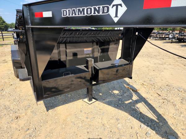 2022 Diamond T 83″ x 14′ Gooseneck Low Profile Dump w/24” Sides