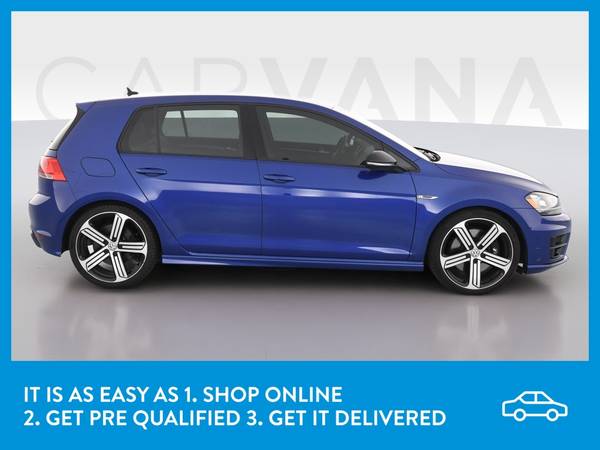 2016 VW Volkswagen Golf R Hatchback Sedan 4D sedan Blue – FINANCE