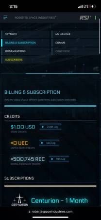 Star Citizen Account PC