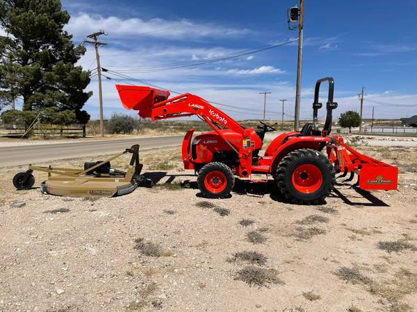 Tractor work and land maintenance