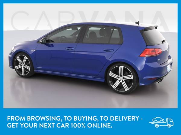 2016 VW Volkswagen Golf R Hatchback Sedan 4D sedan Blue – FINANCE