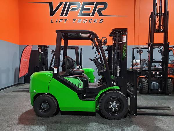 ??? 2023 VIPER FD30 GREEN FORKLIFT ???