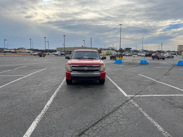 2007 Chevy Silverado, LT four-door Red