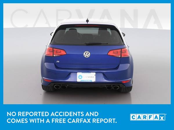 2016 VW Volkswagen Golf R Hatchback Sedan 4D sedan Blue – FINANCE