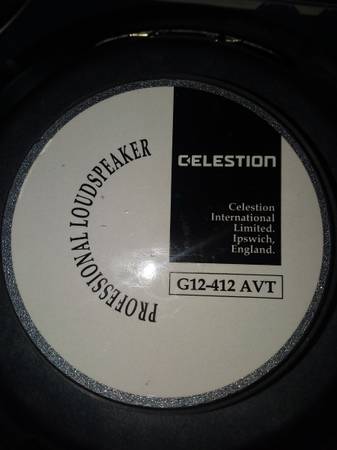 (4) CELESTION 12″ Speakers & More