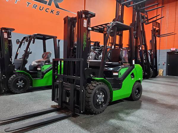 ??? 2023 VIPER FD30 GREEN FORKLIFT ???