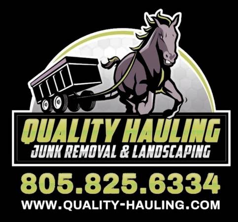 ???? QUALITY HAULING ???? JUNK REMOVAL – LANDSCAPING – DEMOLITION