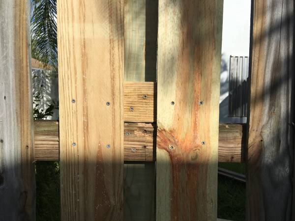 Wood Fence Repair