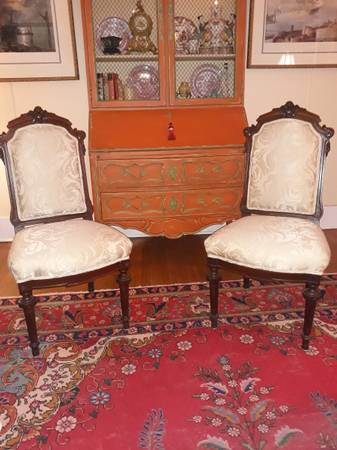 Pair Vintage Chairs circa excellent condition