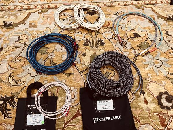 AUDIOPHILE Speaker / Connect Cables KIMBER / AUDIOQEST etc…