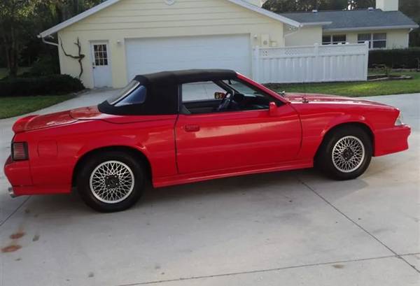 1988 FORD MUSTANG ASC/MCLAREN CONVERTIBLE