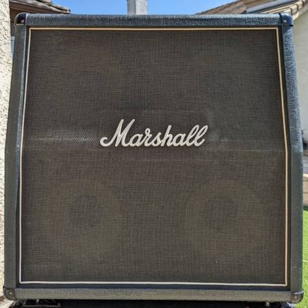 1981 Marshall JMP 1960A Lead Slant 4×12 Cab Cabinet