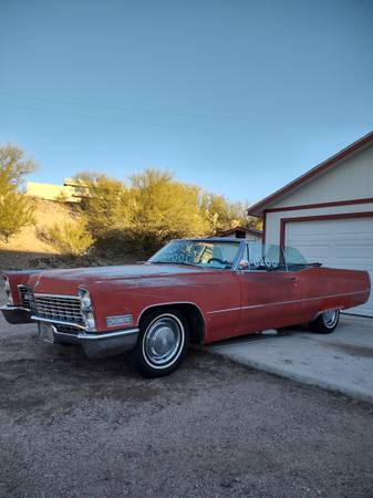 1967 Cadillac Coupe DeVille Convertible…