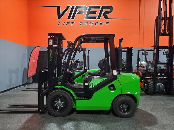 ??? 2023 VIPER FD30 GREEN FORKLIFT ???