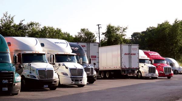 Weekly Semi Truck Parking- Security Self Storage