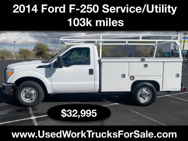 2014 Ford F-250 Super Duty Service/Utility Work Truck