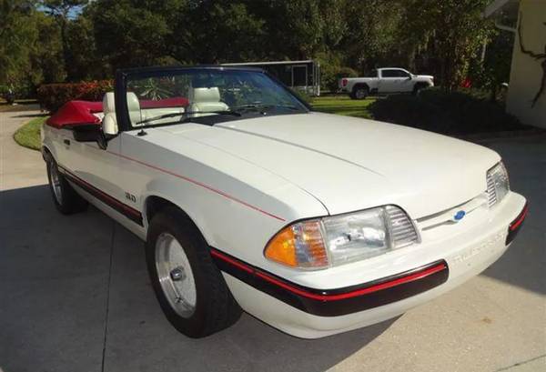 1989 FORD MUSTANG LX CONVERTIBLE