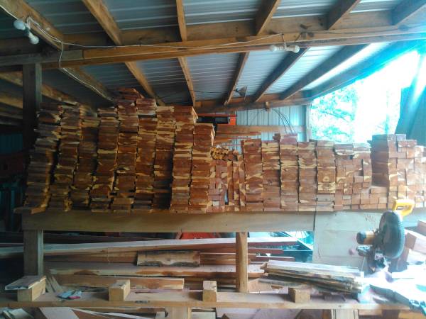 Eastern Red Cedar hobby boards